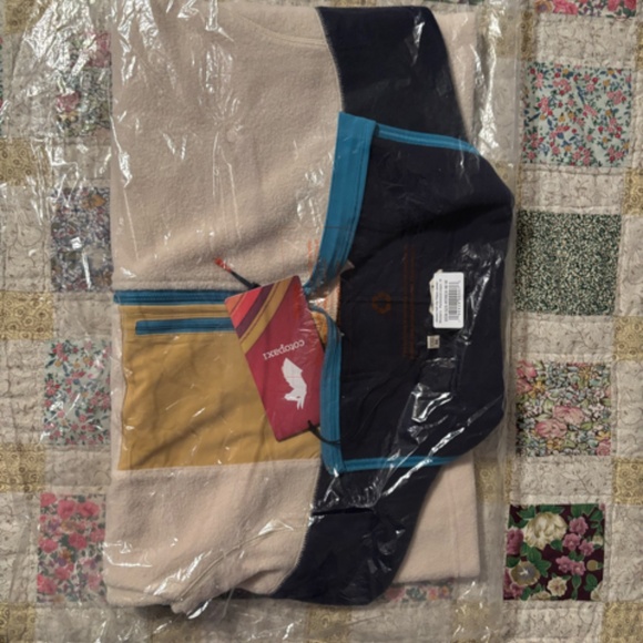 Cotopaxi Abrazo Half-Zip Fleece Jacket Women’s M Maritime & Cream - Picture 5 of 10